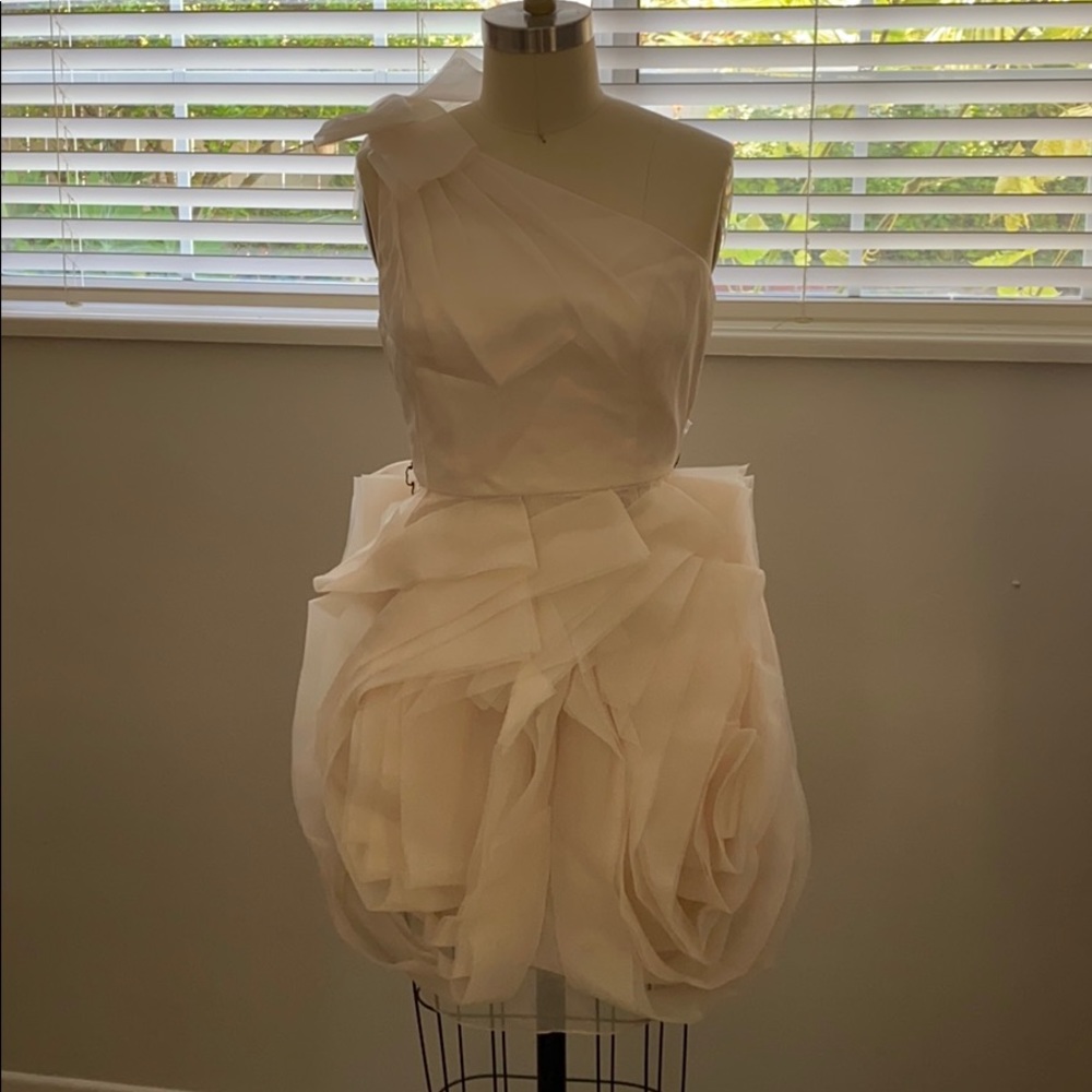 White by Vera Wang Dress in Champagne